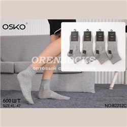 НОСКИ МУЖСКИЕ ХЛОПОК ЧЕРНОГО ЦВЕТА OSKO B2212