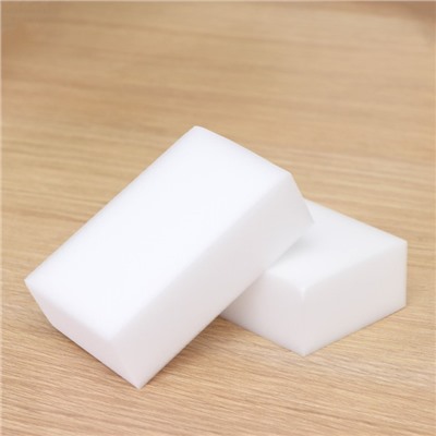 Губка меламиновая для удаления пятен Доляна, 2 шт, 9×6×3 см