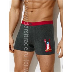 Трусы мужские OmU 1234-24B New Year Omsa Дроп боксеры