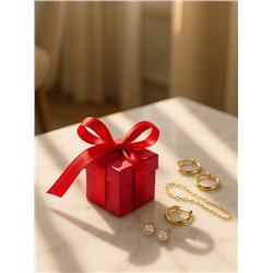 Коробочка подарочная складная «Презент», 6×6×6 см, розовый