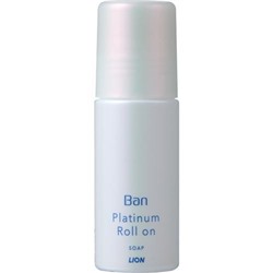 Водостойкий роликовый дезодорант-антиперспирант аромат свежести BAN Platinum, Lion 40 мл