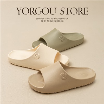 Slippers, summer non-slip deodorized footwear indoor, high-quality style