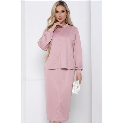 Юбка макси (пыльная роза) Ю8579