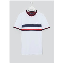 Big & Tall Stripe Crew Neck T-Shirt