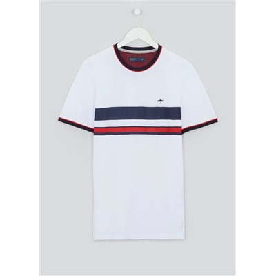 Big & Tall Stripe Crew Neck T-Shirt