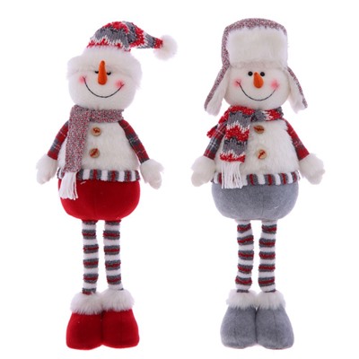 GAEM Игрушка набивная "Снеговик", L23 W13 H70 см, 2в.