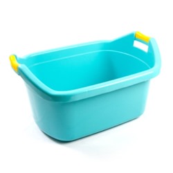 Таз 40л особо прочный овальный с ручками, цвет а ассорт. Ижевск оптом