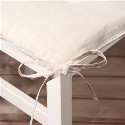 Сидушка SL HOME Gloomy, 42×42 см, лён 100%,180 г/м²
