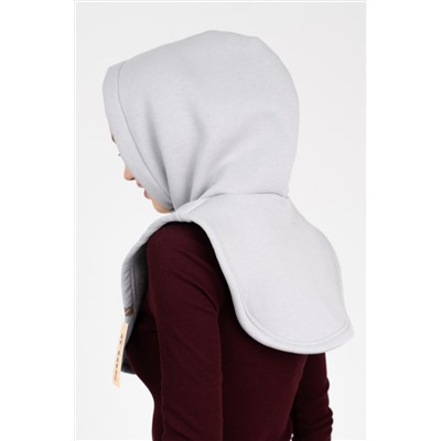 Капор 22-333L17 жемчужно-серый