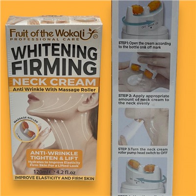 Лифтинг крем для шеи и декольте с массажными роликами 120 мл