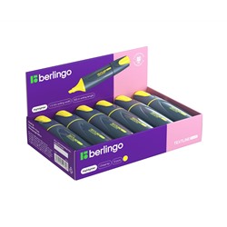 Текстовыделитель Berlingo "Textline HL300" желтый, 1-5мм