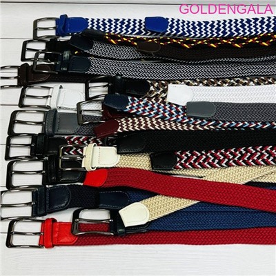 Ремень-резинка Унисекс 3 см Р17 бежевый