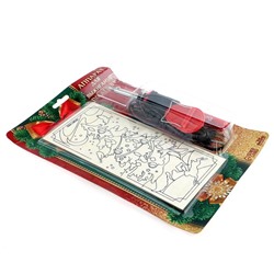 Набор для выжигания по дереву «Новогодние истории»