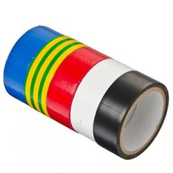 Изолента 5шт цветная 469-070 5цвет.