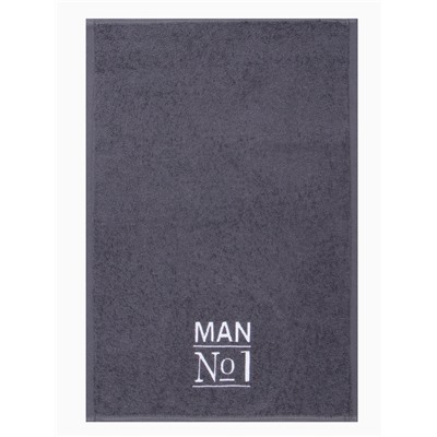 Полотенце махровое Man №1 35х50+-5 см, 100% хлопок, 350 г/м2