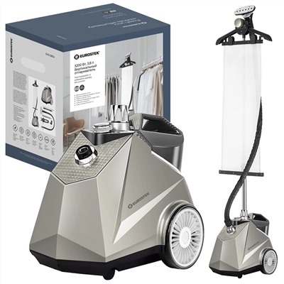 Отпариватель "EUROSTEK" EHS-3804 Мощность  3200Вт, съемный резервуар д/воды 3.8 л., оптом