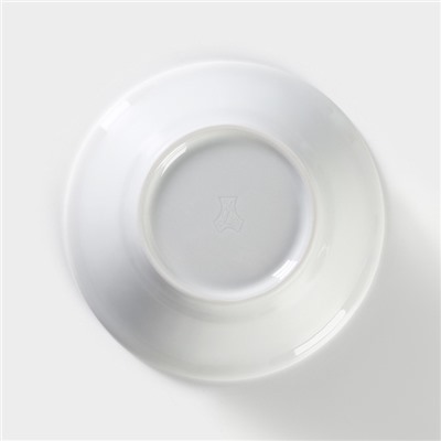 Набор посуды детский Добрушский завод «Лесовичок», 3 предмета: кружка, миска, тарелка, фарфор, белый, рисунок МИКС