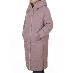 T-9115 LILAC Пальто зимнее женское (верблюжья шерсть)