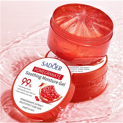 Гель для тела и лица с Гранатом Sadoer, 300 гр.
