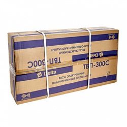 Весы электронные торговые платформенные напольные Delta до 300 кг ТВП-300С