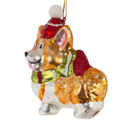 Украшение новогоднее "Собачка", L7,5 W4,5 H9,5 см