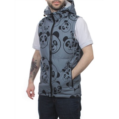 2120 GRAY Жилет мужской (100 гр. синтепон)