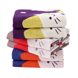 Cartoon gauze scarf, wholesale