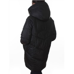 EB2819 BLACK Куртка зимняя женская (200 гр. холлофайбер)