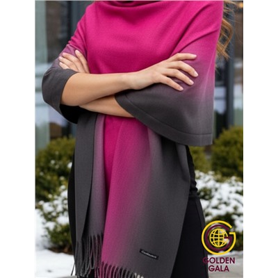 Палантин теплый из кашемира с переходом цвета Арт 2323/16