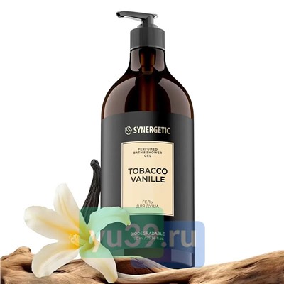 Гель парфюмированный SYNERGETIC для душа Табак-ваниль 750мл
