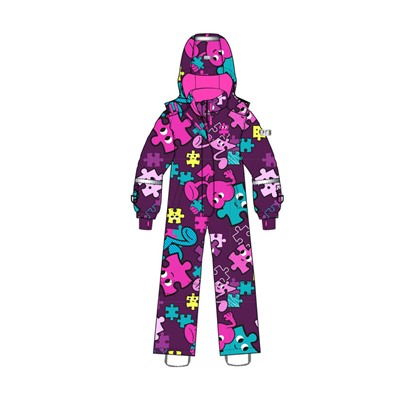 Комбинезон зимний для девочки