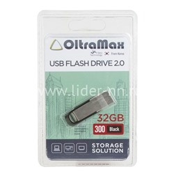 USB Flash  32GB Oltramax (300) черный