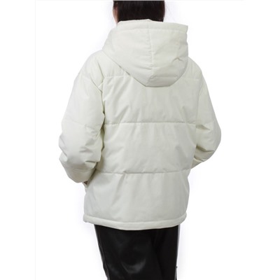 S24-268 MILK Куртка демисезонная женская (100 гр. холлофайбер)
