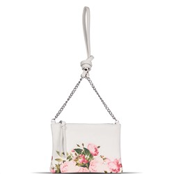 Косметичка Richet 2480Н1P Dalia белый натуральная кожа