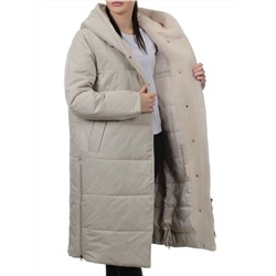 M-9115 LT. BEIGE Пальто зимнее женское (верблюжья шерсть)