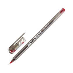 Ручка шариковая масляная PENSAN My-Tech, КРАСНАЯ, игольчатый узел 0,7мм, линия 0,35мм, 2240/25