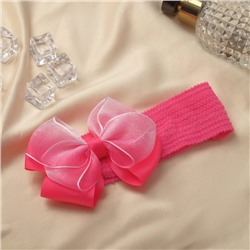 Повязка для волос «Выбражулька», бант двойной, 16×3 см