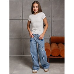 Футболка "Скимс" Экрю Девочка