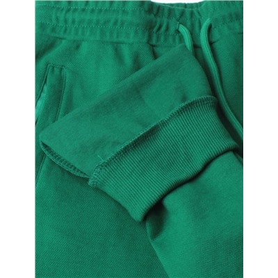 H108 GREEN Костюм спортивный женский (хлопок 90%, полиэстер 10%)