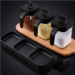 Набор стеклянных емкостей для специй Spice Jar Two-in-one Design