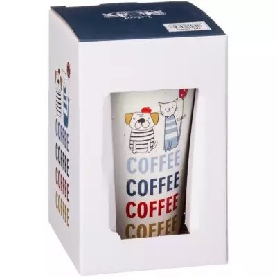 Кружка lefard coffemania с силиконовой крышкой, 390мл Lefard