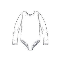 Боди гимнастическое