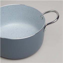 КАСТРЮЛЯ AGNESS С АНТИП. ПОКР.  И СТЕКЛ. КРЫШКОЙ 1350 МЛ, 16*8 СМ