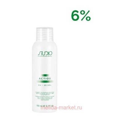 Kapous Окислительная эмульсия с экстрактом женьшеня и рисовыми протеинами ActiOx 6% 150мл