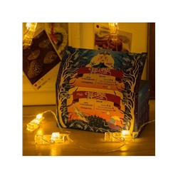 Гирлянда «Нить» 5 м с насадками «Прищепки», IP20, прозрачная нить, 30 LED, свечение тёплое белое, 8 режимов, 220 В