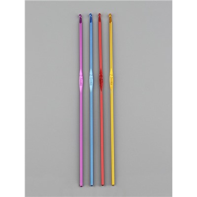 Крючок для вязания, d=2.5 мм, 15 см, МИКС