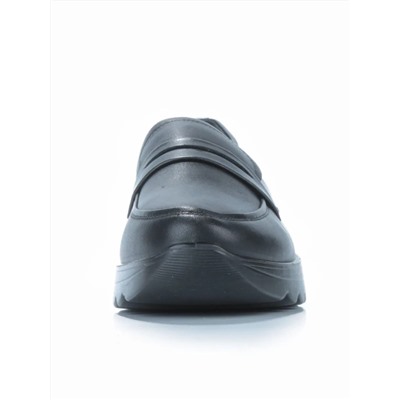 03-5309 BLACK Полуботинки женские (натуральная кожа)