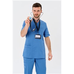 Топ медицинский мужской 6-01-25-1 / Insoft 15 Атлантика