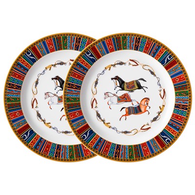 НАБОР ТАРЕЛОК ОБЕДЕННЫХ LEFARD "PASSAGE" 2 ШТ. 25 СМ (КОР=12НАБ.)