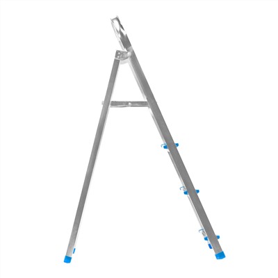 Стремянка, 4 ступени, стальная, оцинкованная Сибртех